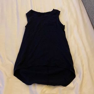 Navy blue tank top